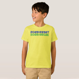 2025:RESET/2026:BEGIN Kinder-T-Shirt T-Shirt