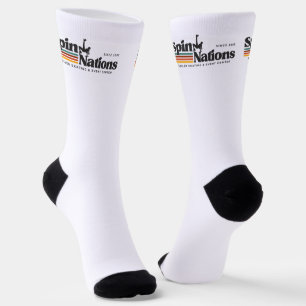 2025 Retro SpinNations Crew Socken