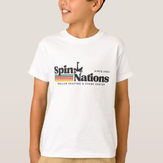 2025 Retro SpinNations Logo Kinder T-Shirt