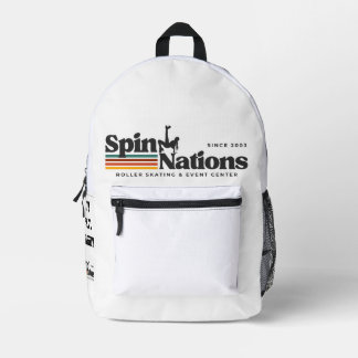 2025 Retro SpinNations-Rucksack Bedruckter Rucksack