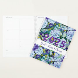 2025 Rhapsody-Lila und White Hydrangea Customize Planer