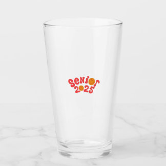 2025 Senior Abschluss Summer Vacation Graduate Glas