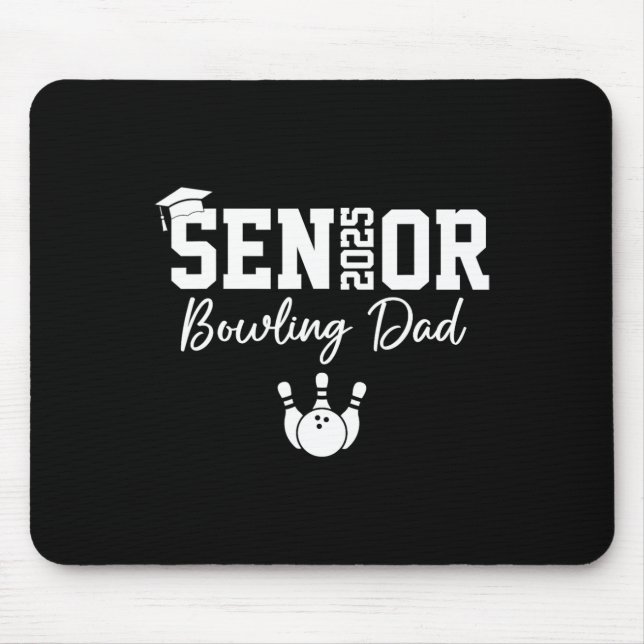 2025 Senior Bowling Vater Bowling Player CL of 202 Mousepad (Vorne)