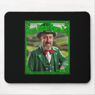 2025 Shawns irischer Geburtstag Mousepad