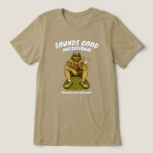 2025 Sounds Good Invitational-Shirt Tri-Blend Shirt (Design Vorderseite)