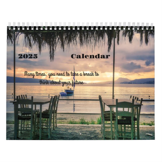 2025 Strandcafé #2025 Strandrestaurant Kalender (Titelbild)