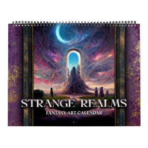 2025 Strange Realms 3 Fantasy Sci-Fi Kalender