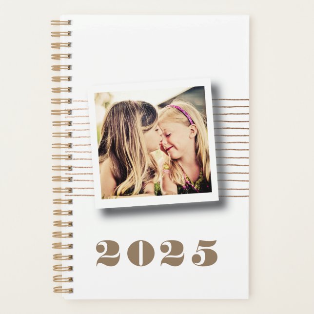 2025 Terminologieplaner für Personalisierte Fotos Planer (Vorderseite)