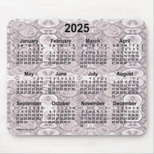 2025 Tiny Bubbles Calendar von Janz Mousepad