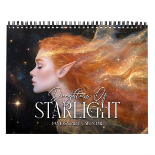 2025 Töchter von Starlight Fantasy Art Kalender