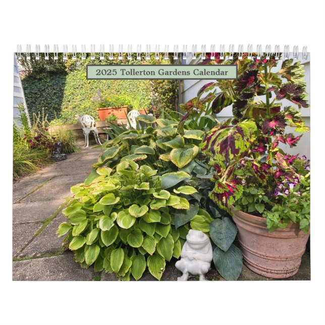 2025 Tollerton Gardens Kalender (Titelbild)
