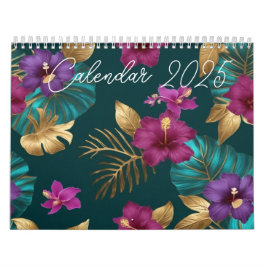 2025 Tropischer Calendar Kalender