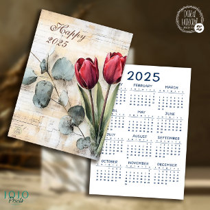2025 Vintage Floral-Schmuckjournal
