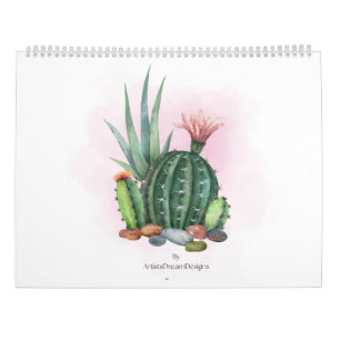 2025 Watercolor Wüstenkalender Kalender