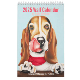 2025 Whimsical Dog Calendar - Klein Kalender