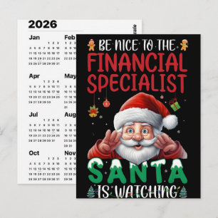 2026 Adventskalender mit Vätern-Witzen Weihnachts- Postkarte