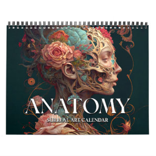 2026 Anatomy Surreal Art Calendar Kalender