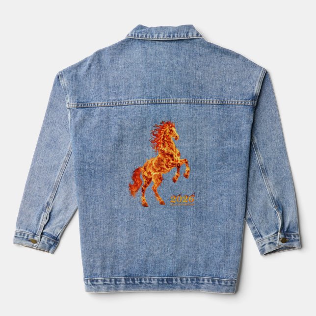 2026 Année du Cheval de Feu (Verso)