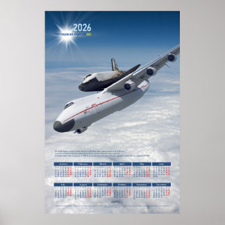 2026 Antonow An-225 "Mrija"-Tribut-Kalender Poster