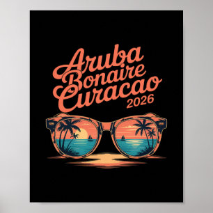 2026 Aru Bonaire Curacao Familienurlaub Freunde G Poster
