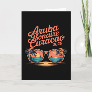 2026 Aruba Bonaire Curacao Familienurlaub Freunde Karte