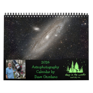 2026 Astrofotografie-Kalender von Dave Giordano Kalender