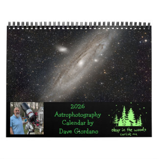 2026 Astrofotografie-Kalender von Dave Giordano Kalender