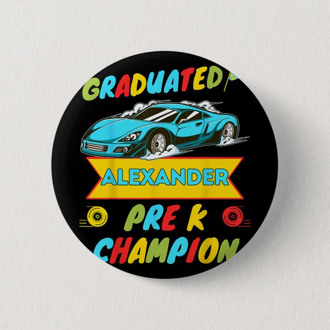 2026 Auto Alexander Personalisierter letzter Tag d Button (Vorderseite)