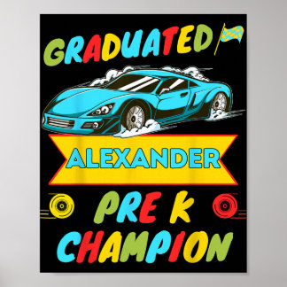 2026 Auto Alexander Personalisierter letzter Tag d Poster