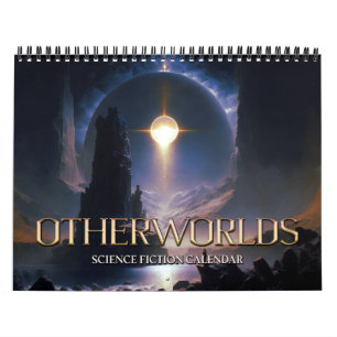 2026 Autres mondes Science Fiction Art Calendrier