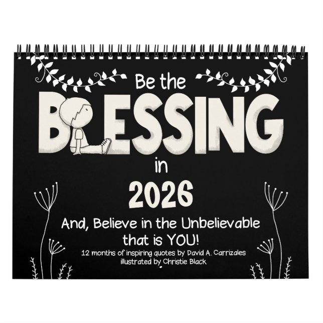 2026 Be the Blessing  Kalender (Titelbild)