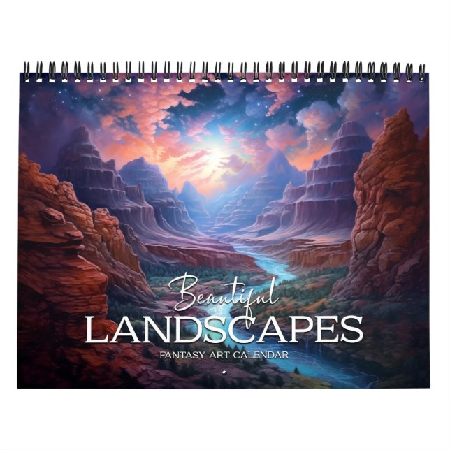 2026 Beaux paysages 2 Calendrier (Protection)