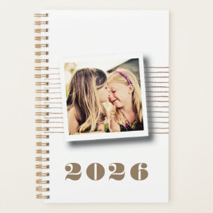 2026 Benutzerdefinierter Foto-Terminplaner Planer
