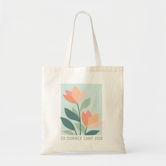 2026 Blumen-Tasche Tragetasche (Vorne)