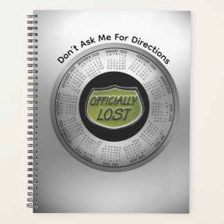 2026 Calendar Funny Officially Lost Planner Planer