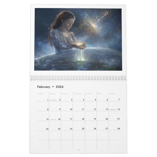 2026 CALENDAR  KALENDER (Feb 2026)