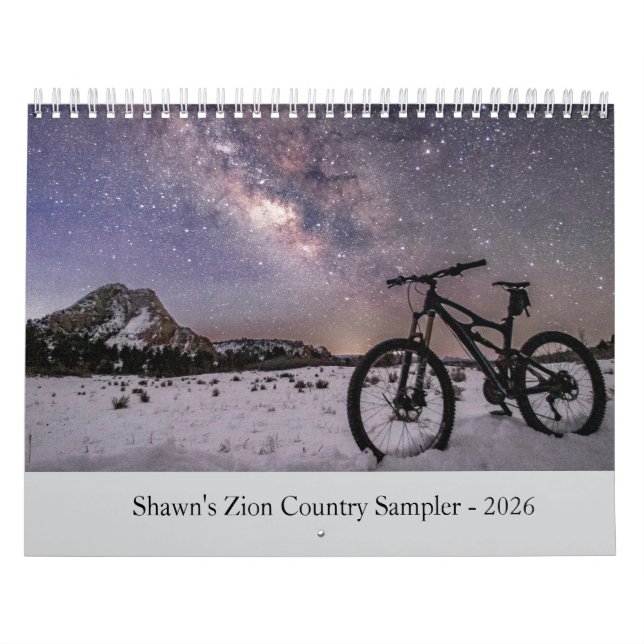 2026 Calendar - Shawn's Zion Country Sampler Kalender (Titelbild)