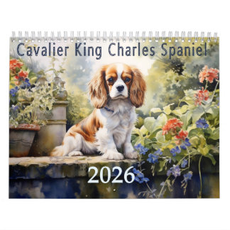 2026 Cavalier King Charles Spaniel Kalender