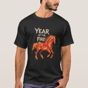 2026 Chinesisches Neujahr - Jahr des Feuerpferdes T-Shirt