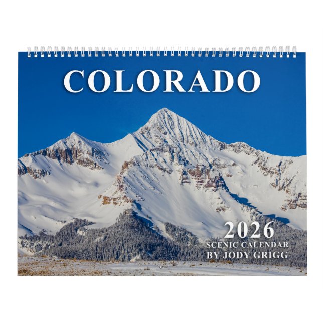 2026 Colorado Scenic Calendar Kalender (Titelbild)