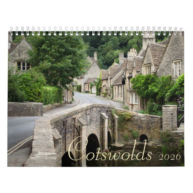 2026 Cotswolds Städtefotografie Kalender (Titelbild)