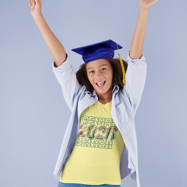 2026 Custom Photo Graduation T-Shirt (Von Creator hochgeladen)