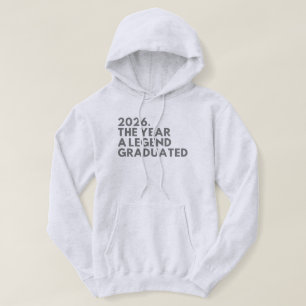 2026. Das Jahr, in dem eine Legende den College-Ab Hoodie