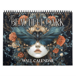 2026 Der wunderschöne dunkle, irdische Kunstkalend Kalender