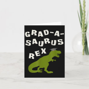 2026 Dinosaurier-Abschluss lustig T-Rex College Hi Karte