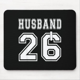 2026 Ehemann Ehefrau Matching Verlobungsfeier Mousepad