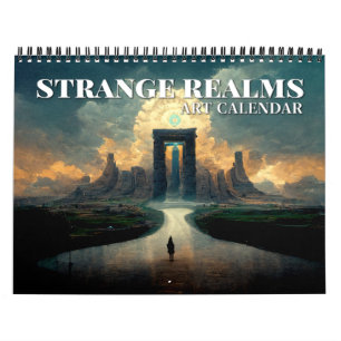 2026 Étranges royaumes 1 Imaginaire Art Calendrier