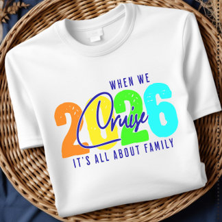 2026 Familien-Kreuzfahrt - Passendes Urlaubsshirt T-Shirt