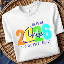 2026 Familienkreuzfahrt - Passendes Urlaubsshirt