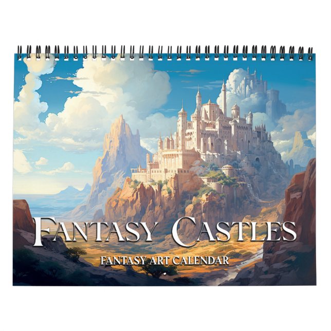 2026 Fantasy Burgen von Bellinzona Kalender (Titelbild)